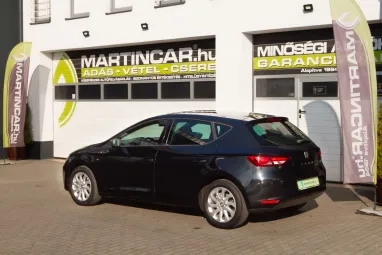 SEAT LEON 1.6 CR TDI Style SPORT Edition +Phantom BLACK +Végig vezetett szervízkönyv +2X-s GARANCIA !!