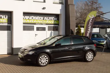 SEAT LEON 1.6 CR TDI Style SPORT Edition +Phantom BLACK +Végig vezetett szervízkönyv +2X-s GARANCIA !!