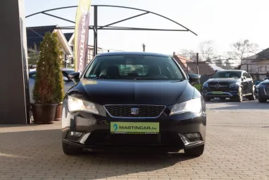 SEAT LEON 1.6 CR TDI Style SPORT Edition +Phantom BLACK +Végig vezetett szervízkönyv +2X-s GARANCIA !!