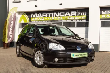 VOLKSWAGEN GOLF V 1.9 PD TDI Sportline GOAL Black Magic Metallic +Első Tulajdonostól +2X-s GARANCIA !!