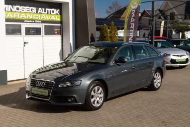 AUDI A4 Avant 2.0 TDI DPF Multitronic Meteor Grey Metallic +Cardamon Beige enteriör +Vezérlés csere +2X-s GARANCIA !!