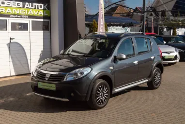 DACIA SANDERO 1.6 Stepway Grey Comet Metallic +1.Tulajdonos +Friss Műszaki +Keveset futott +2X-s GARANCIA !!