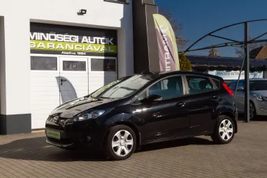FORD FIESTA 1.25 Trend Black Metallic +1.Tulajdonos +Friss Műszaki +Keveset futott +2X-s GARANCIA !!