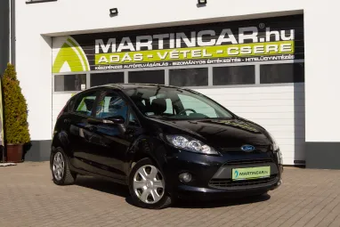 FORD FIESTA 1.25 Trend Black Metallic +1.Tulajdonos +Friss Műszaki +Keveset futott +2X-s GARANCIA !!