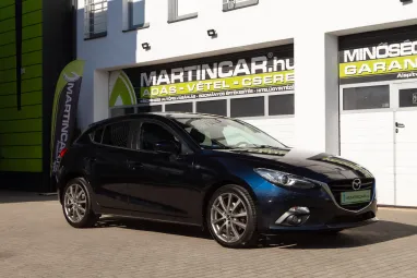 MAZDA 3 Sport 2.2 D Revolution Top Deep Crystal Blue +Gazdagon felszerelt +Friss Szervíz +2X-s GARANCIA !!