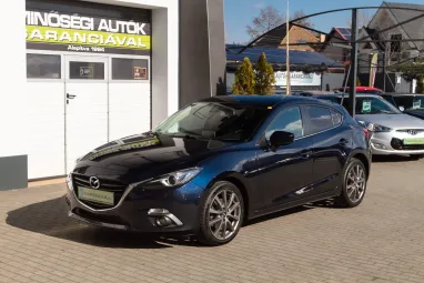 MAZDA 3 Sport 2.2 D Revolution Top Deep Crystal Blue +Gazdagon felszerelt +Friss Szervíz +2X-s GARANCIA !!
