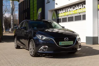 MAZDA 3 Sport 2.2 D Revolution Top Deep Crystal Blue +Gazdagon felszerelt +Friss Szervíz +2X-s GARANCIA !!