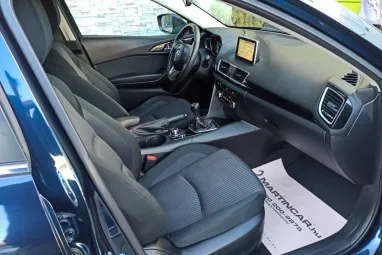MAZDA 3 Sport 2.2 D Revolution Top Deep Crystal Blue +Gazdagon felszerelt +Friss Szervíz +2X-s GARANCIA !!