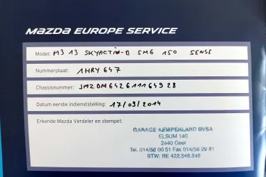 MAZDA 3 Sport 2.2 D Revolution Top Deep Crystal Blue +Gazdagon felszerelt +Friss Szervíz +2X-s GARANCIA !!