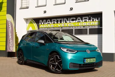 VOLKSWAGEN ID.3 58kWh Pro Performance Max First Edition +Friss Full gyári szervíz + Gyári GARANCIA !! Sérülésmentes !!