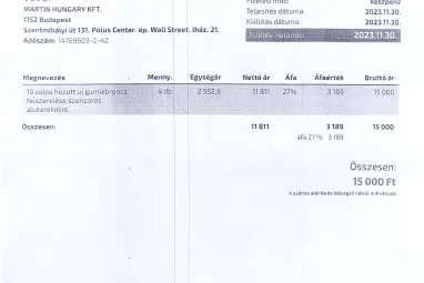 VOLKSWAGEN ID.3 58kWh Pro Performance Max First Edition +Friss Full gyári szervíz + Gyári GARANCIA !! Sérülésmentes !!