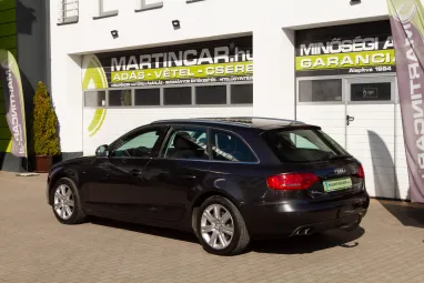 AUDI A4 Avant 2.0 TDI DPF Lava Gray +Első Tulajdonostól +Vonóhorog +2X-s GARANCIA !!