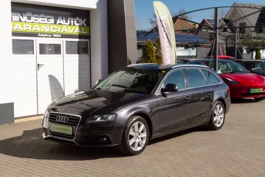 AUDI A4 Avant 2.0 TDI DPF Lava Gray +Első Tulajdonostól +Vonóhorog +2X-s GARANCIA !!