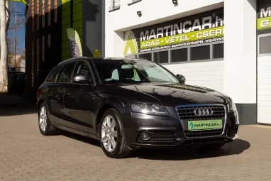 AUDI A4 Avant 2.0 TDI DPF Lava Gray +Első Tulajdonostól +Vonóhorog +2X-s GARANCIA !!