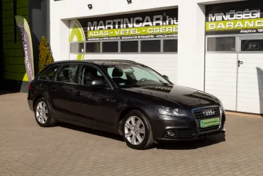 AUDI A4 Avant 2.0 TDI DPF Lava Gray +Első Tulajdonostól +Vonóhorog +2X-s GARANCIA !!