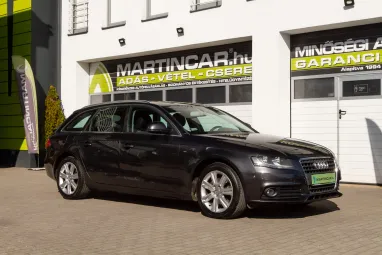AUDI A4 Avant 2.0 TDI DPF Lava Gray +Első Tulajdonostól +Vonóhorog +2X-s GARANCIA !!