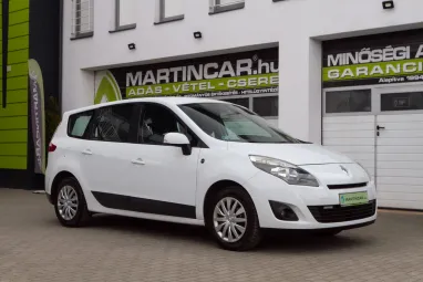 RENAULT GRAND SCENIC Scénic 1.6 16V Dynamique Glacier White +1.Tulajdonos +Friss Műszaki +Vezérlés csere +2X-s GARANCIA !!