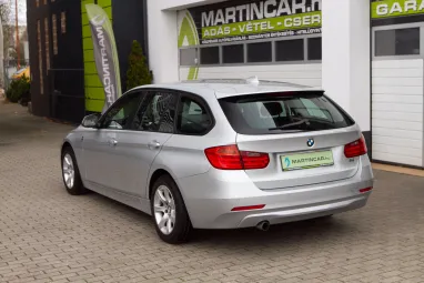 BMW 318d Touring SPORTLine Glacier Silver metalic + Gyönyörű állapot + 2X-s GARANCIA !!