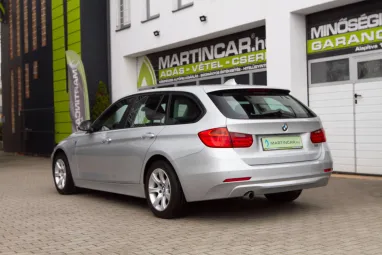 BMW 318d Touring SPORTLine Glacier Silver metalic + Gyönyörű állapot + 2X-s GARANCIA !!