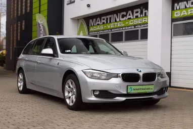 BMW 318d Touring SPORTLine Glacier Silver metalic + Gyönyörű állapot + 2X-s GARANCIA !!