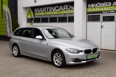 BMW 318d Touring SPORTLine Glacier Silver metalic + Gyönyörű állapot + 2X-s GARANCIA !!