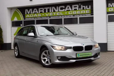 BMW 318d Touring SPORTLine Glacier Silver metalic + Gyönyörű állapot + 2X-s GARANCIA !!