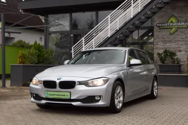 BMW 318d Touring SPORTLine Glacier Silver metalic + Gyönyörű állapot + 2X-s GARANCIA !!