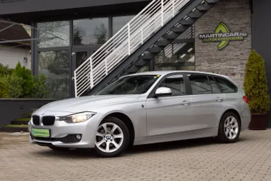 BMW 318d Touring SPORTLine Glacier Silver metalic + Gyönyörű állapot + 2X-s GARANCIA !!