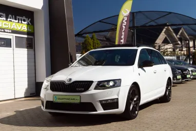 SKODA OCTAVIA Combi 2.0 CR TDI RS Euro 6 Panoráma +Maximális felszereltség +FULL Vezetett szervízkönyv +2X-s GARANCIA !!