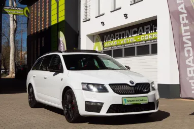 SKODA OCTAVIA Combi 2.0 CR TDI RS Euro 6 Panoráma +Maximális felszereltség +FULL Vezetett szervízkönyv +2X-s GARANCIA !!