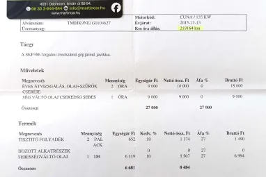 SKODA OCTAVIA Combi 2.0 CR TDI RS Euro 6 Panoráma +Maximális felszereltség +FULL Vezetett szervízkönyv +2X-s GARANCIA !!