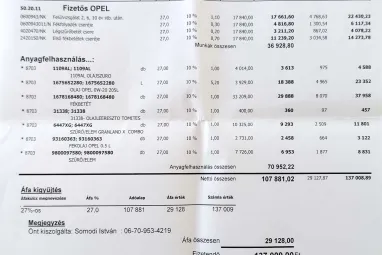 OPEL GRANDLAND X 2.0 CDTI Innovation (Automata) Eredeti Magyar Auto +Maximum felszereltség +MINT AZ ÚJ +FULL SERVICE !!