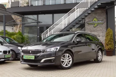 PEUGEOT 508 SW 2.0 HDi Allure Grey Hair Metallic +1.Tulajdonos +Friss Műszaki +Keveset futott +2X-s GARANCIA !!