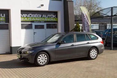BMW 316d Mineral Grey Metallic +Első Tulajdonostól +Vezetett Szervizkönyv +2X-s GARANCIA !!