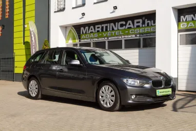BMW 316d Mineral Grey Metallic +Első Tulajdonostól +Vezetett Szervizkönyv +2X-s GARANCIA !!