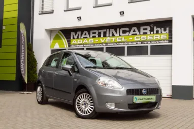 FIAT GRANDE PUNTO 1.4 8V Dynamic Grey Metallic +Első Tulajdonostól +Keveset futott +2X-s GARANCIA !!