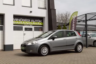 FIAT GRANDE PUNTO 1.4 8V Dynamic Grey Metallic +Első Tulajdonostól +Keveset futott +2X-s GARANCIA !!