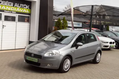 FIAT GRANDE PUNTO 1.4 8V Dynamic Grey Metallic +Első Tulajdonostól +Keveset futott +2X-s GARANCIA !!