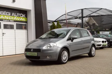 FIAT GRANDE PUNTO 1.4 8V Dynamic Grey Metallic +Első Tulajdonostól +Keveset futott +2X-s GARANCIA !!