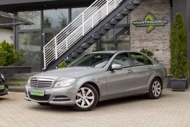 MERCEDES-BENZ C 220 CDI BlueEFFICIENCY Elegance Palladium Silver +Első Tulajdonostól +Friss Műszaki +2X-s GARANCIA !!