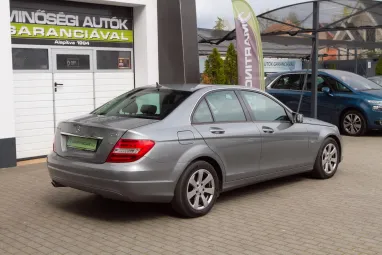 MERCEDES-BENZ C 220 CDI BlueEFFICIENCY Elegance Palladium Silver +Első Tulajdonostól +Friss Műszaki +2X-s GARANCIA !!