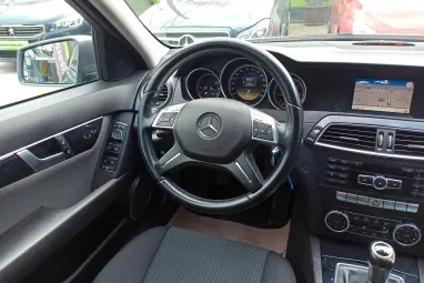MERCEDES-BENZ C 220 CDI BlueEFFICIENCY Elegance Palladium Silver +Első Tulajdonostól +Friss Műszaki +2X-s GARANCIA !!