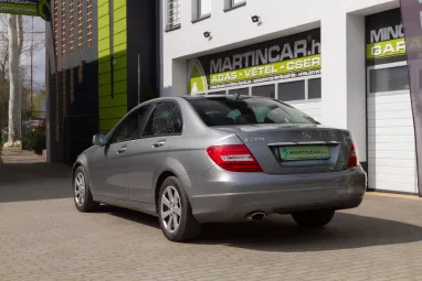 MERCEDES-BENZ C 220 CDI BlueEFFICIENCY Elegance Palladium Silver +Első Tulajdonostól +Friss Műszaki +2X-s GARANCIA !!