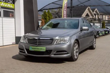 MERCEDES-BENZ C 220 CDI BlueEFFICIENCY Elegance Palladium Silver +Első Tulajdonostól +Friss Műszaki +2X-s GARANCIA !!