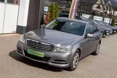 MERCEDES-BENZ C 220 CDI BlueEFFICIENCY Elegance Palladium Silver +Első Tulajdonostól +Friss Műszaki +2X-s GARANCIA !!
