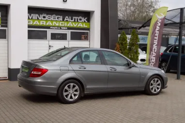MERCEDES-BENZ C 220 CDI BlueEFFICIENCY Elegance Palladium Silver +Első Tulajdonostól +Friss Műszaki +2X-s GARANCIA !!
