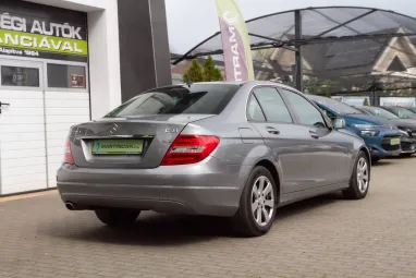 MERCEDES-BENZ C 220 CDI BlueEFFICIENCY Elegance Palladium Silver +Első Tulajdonostól +Friss Műszaki +2X-s GARANCIA !!