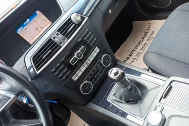 MERCEDES-BENZ C 220 CDI BlueEFFICIENCY Elegance Palladium Silver +Első Tulajdonostól +Friss Műszaki +2X-s GARANCIA !!