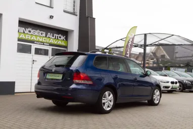 VOLKSWAGEN GOLF VI Variant 1.2 TSI Trendline DSG Tempest Blue Metallic +Első Tulajdonostól +Vezetett Szervizkönyv +2X-s GARANCIA !!