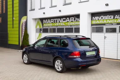 VOLKSWAGEN GOLF VI Variant 1.2 TSI Trendline DSG Tempest Blue Metallic +Első Tulajdonostól +Vezetett Szervizkönyv +2X-s GARANCIA !!